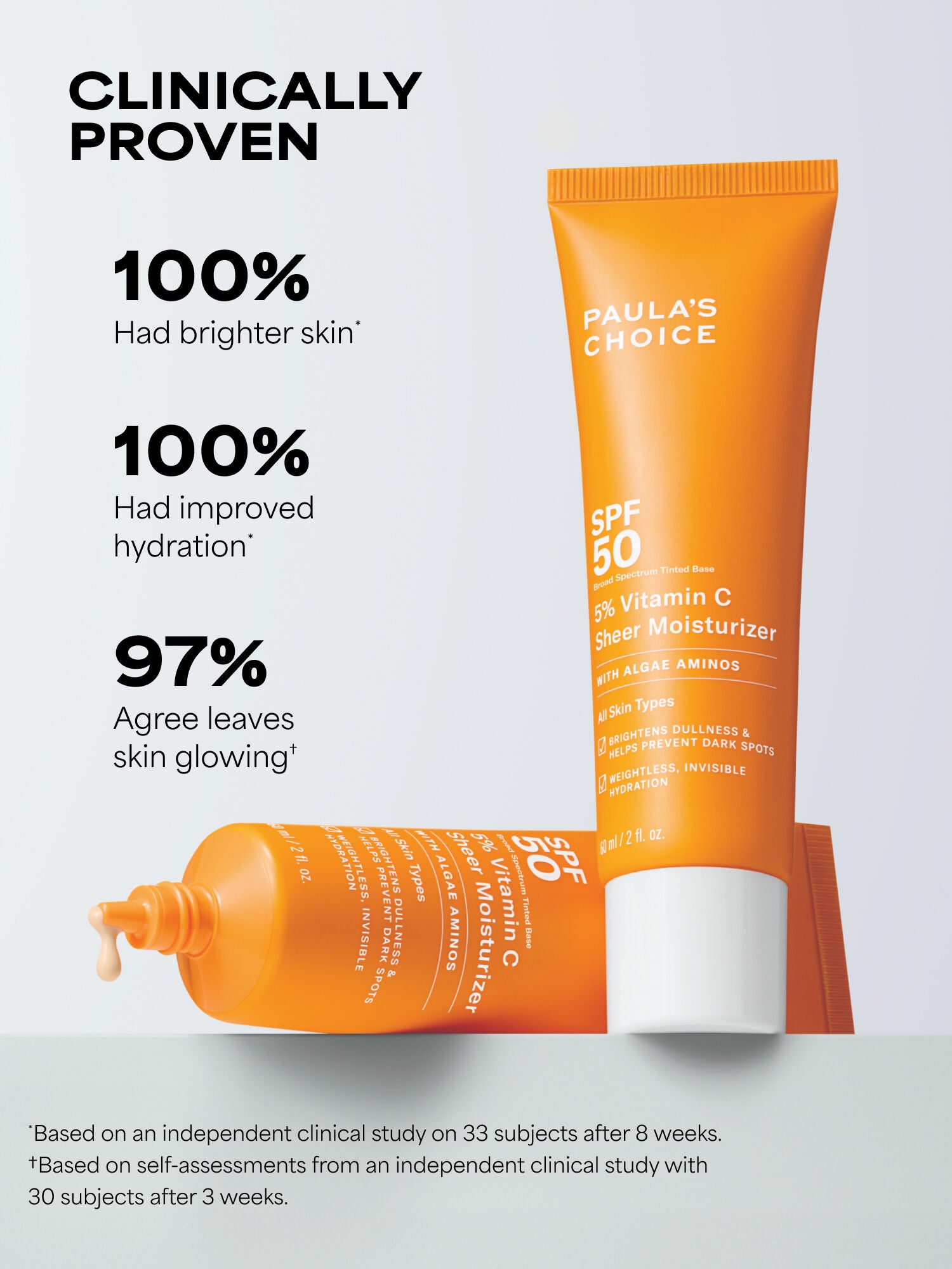 5% Vitamin C Sheer Moisturizer SPF 50