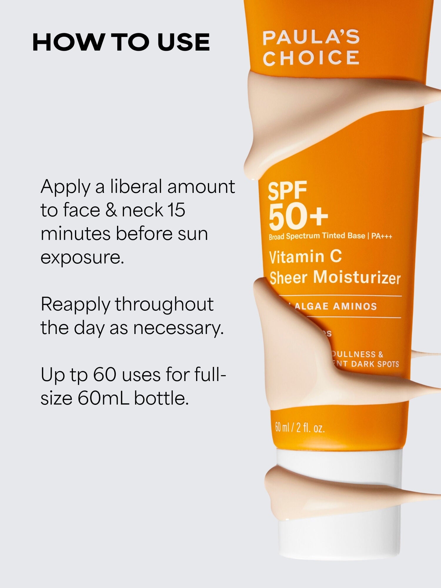 5% Vitamin C Sheer Moisturizer SPF 50