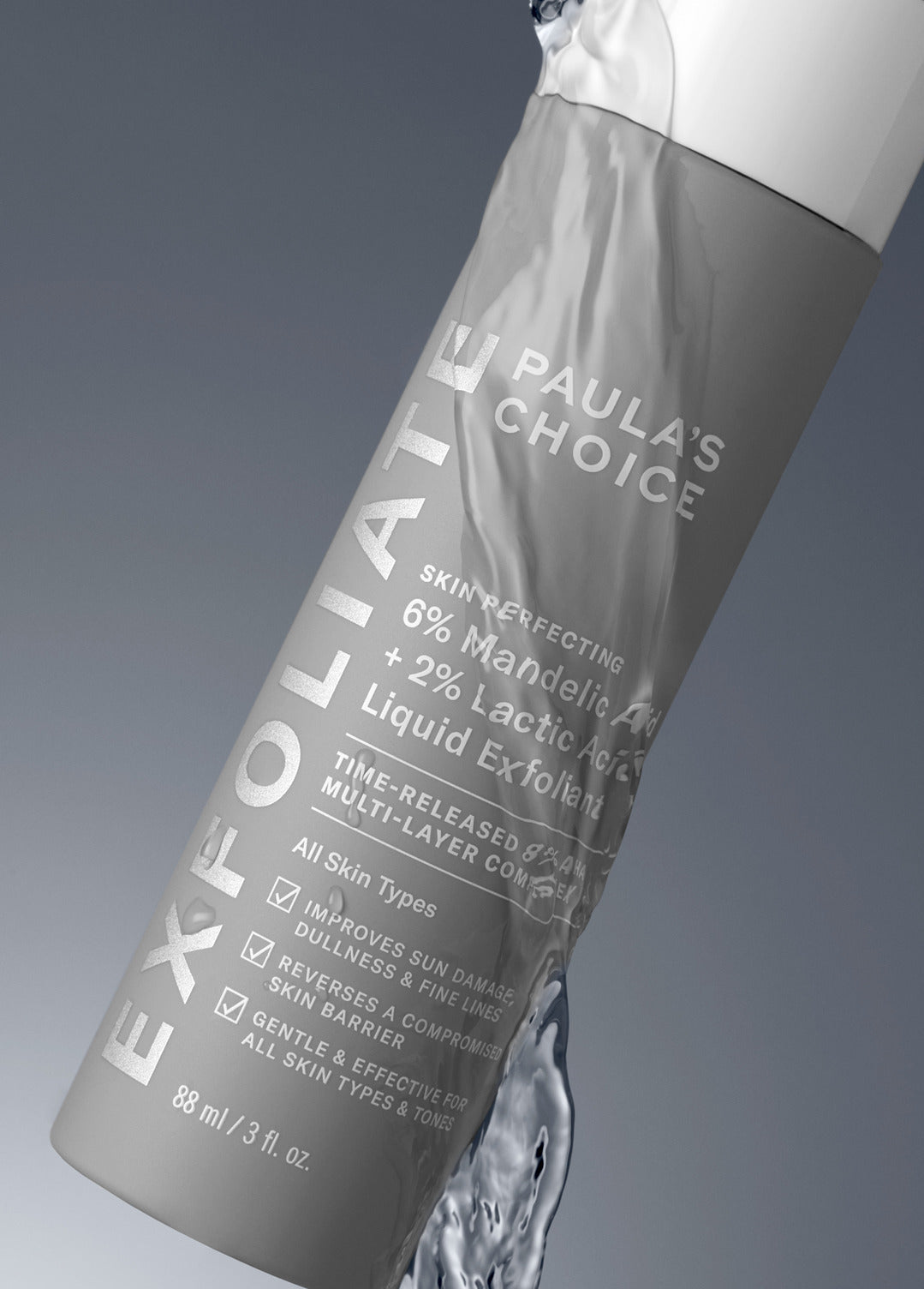6% Mandelic Acid + 2% Lactic Acid Liquid Exfoliant