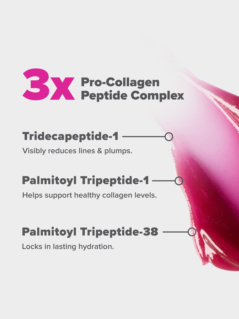 Pro-Collagen Peptide Plumping Gloss Balm Lip Treatment Deep Plum