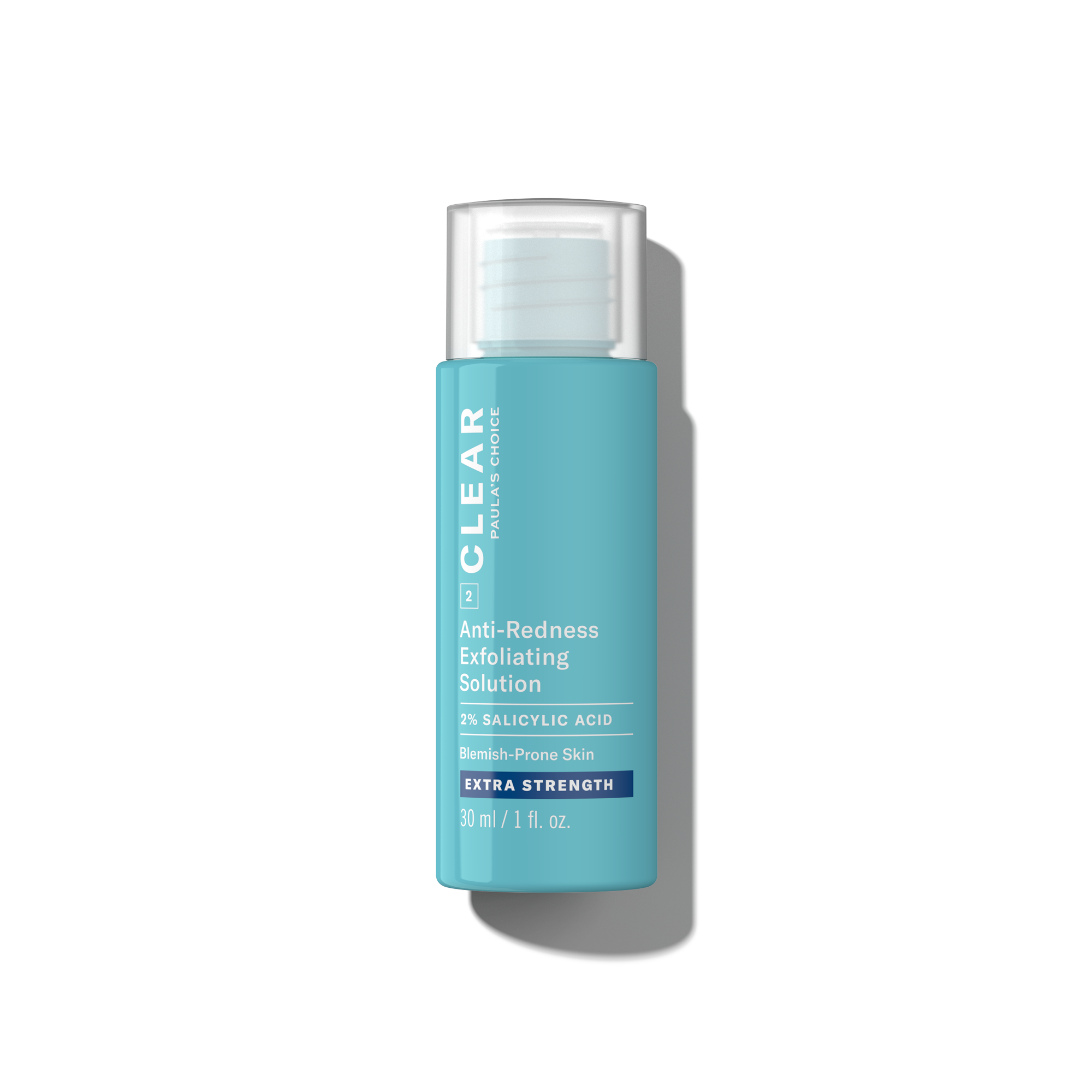 CLEAR Extra Strength Anti-Redness Exfoliating Solution With 2% Salicylic Acid