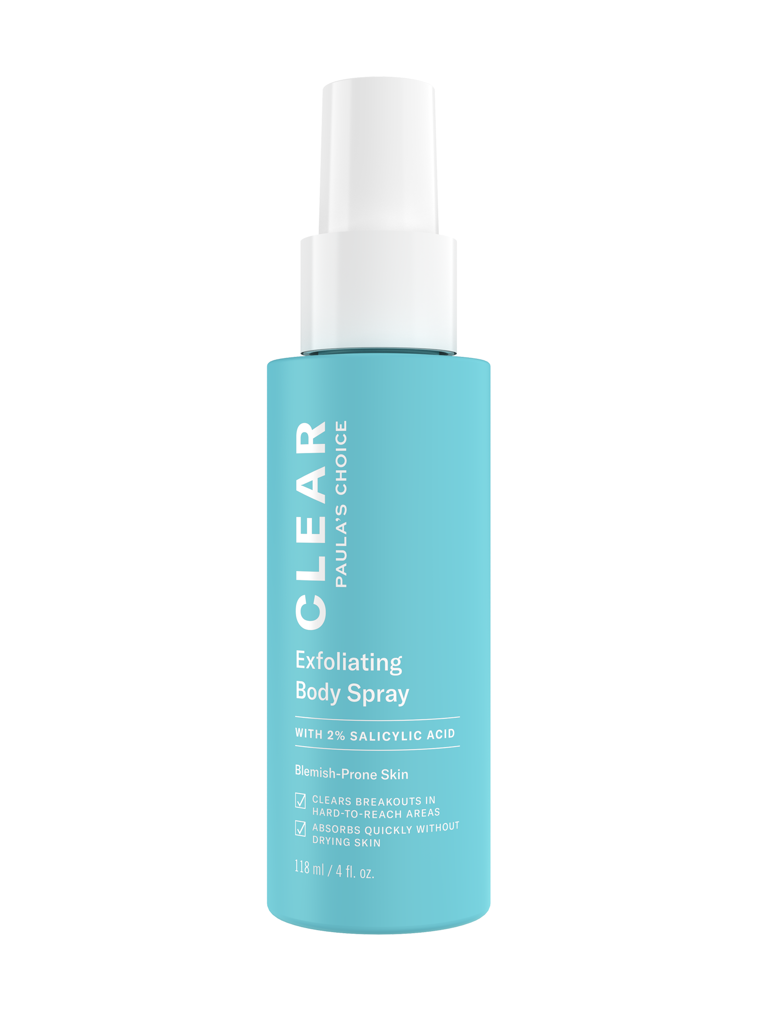 CLEAR Exfoliating Body Spray