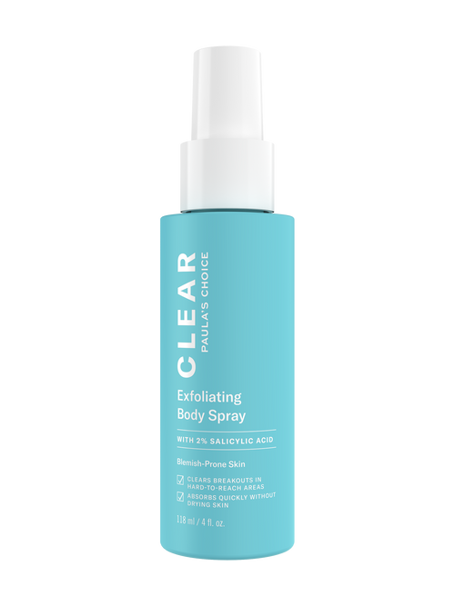 CLEAR Exfoliating Body Spray