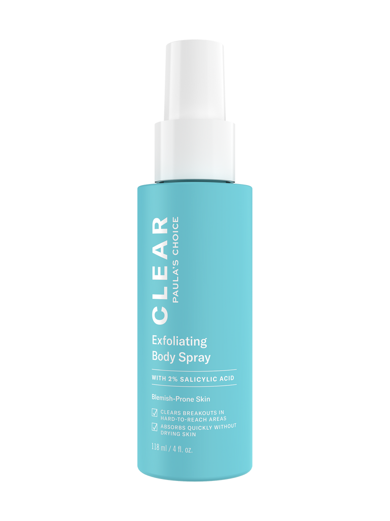 CLEAR Exfoliating Body Spray