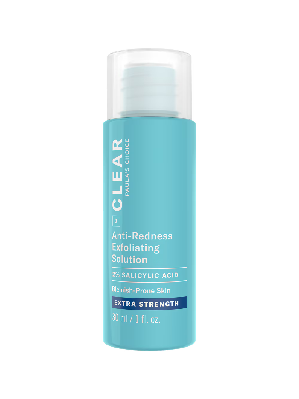 CLEAR Extra Strength Anti-Redness Exfoliating Solution With 2% Salicylic Acid