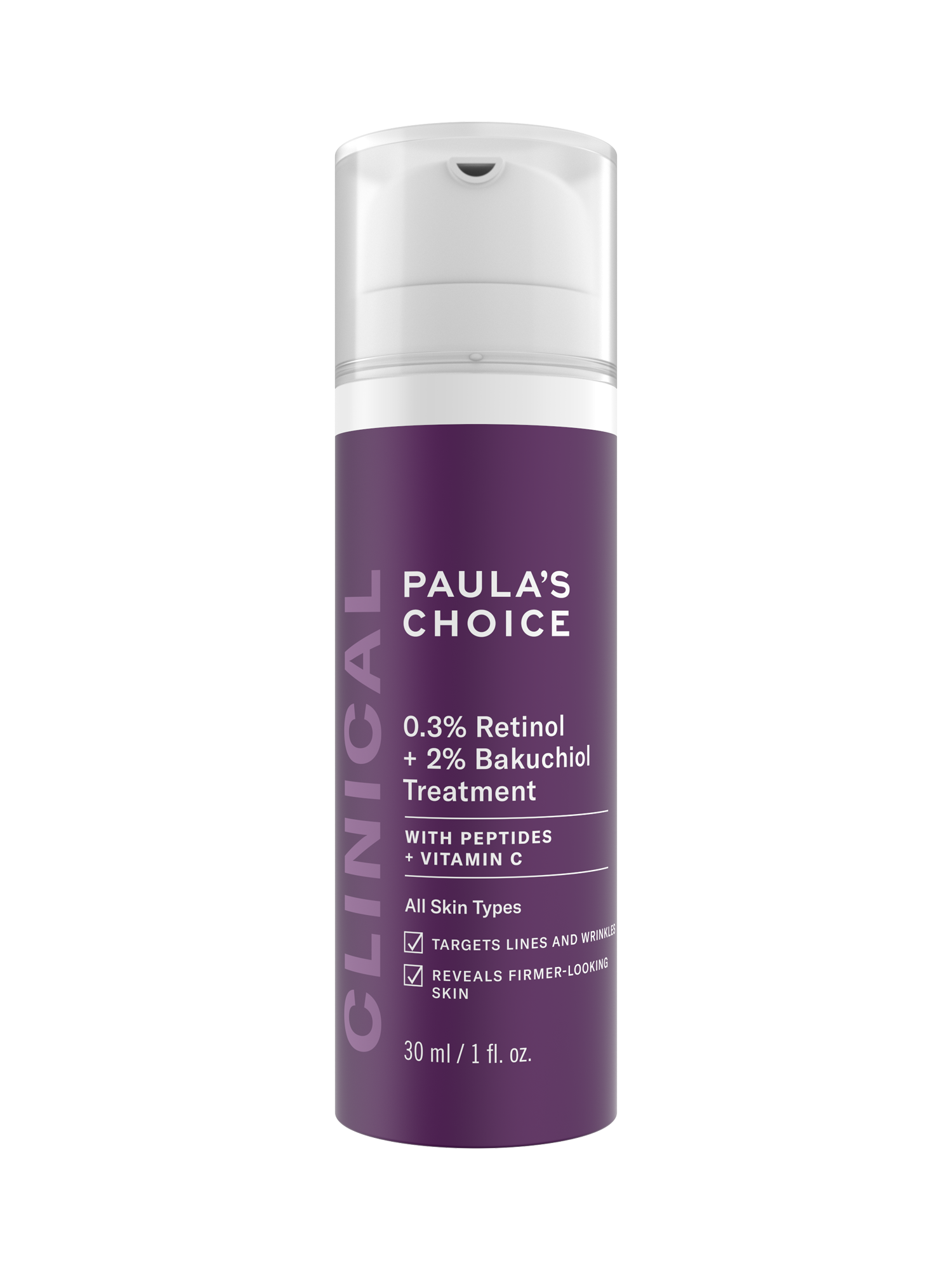 CLINICAL 0.3% Retinol + 2% Bakuchiol Treatment