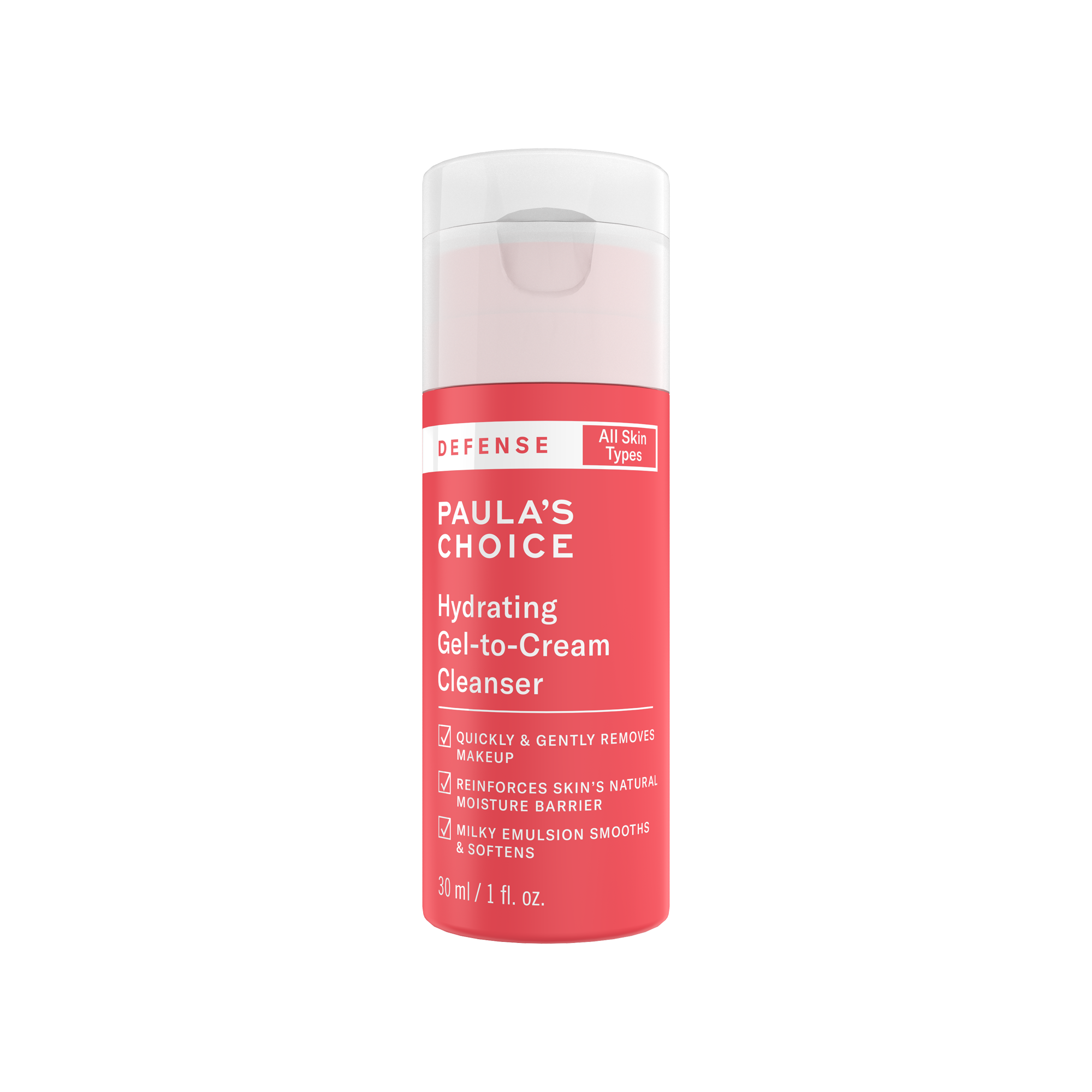 DEFENSE Hydrating Gel-to-Cream Cleanser