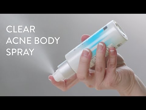 CLEAR Exfoliating Body Spray
