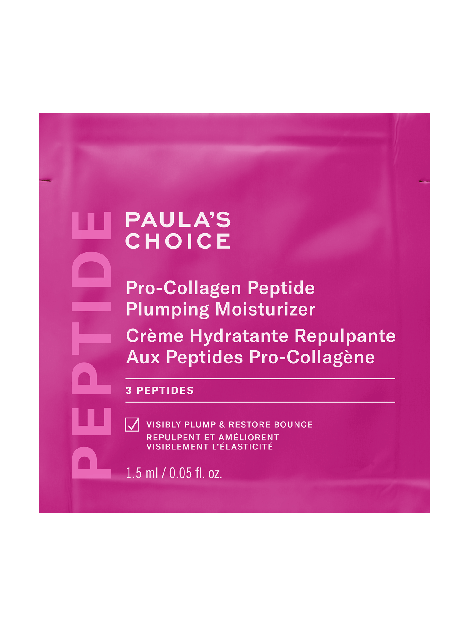 Pro-Collagen Peptide Plumping Moisturizer Packette