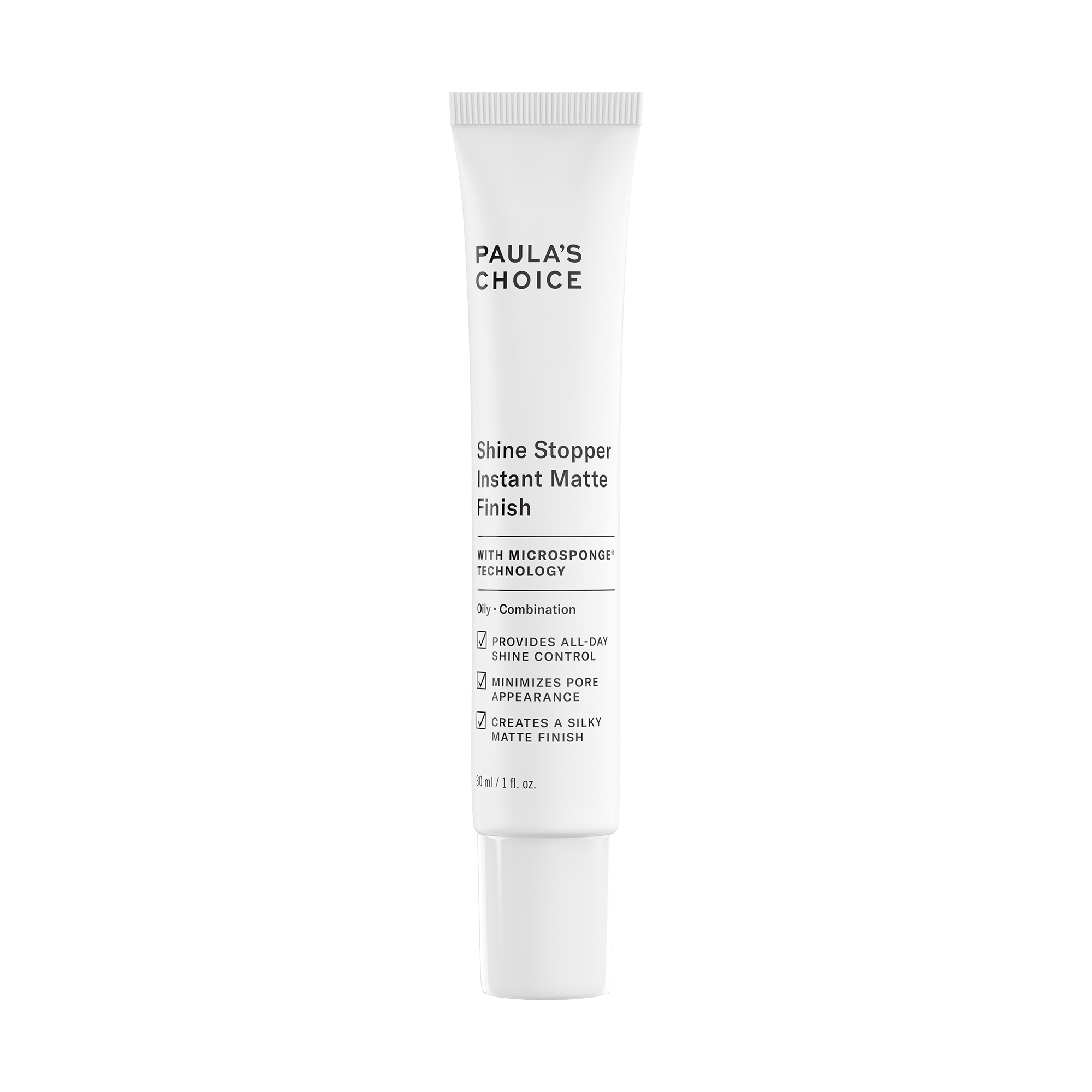 SHINE STOPPER Instant Matte Finish with MICROSPONGE Technology
