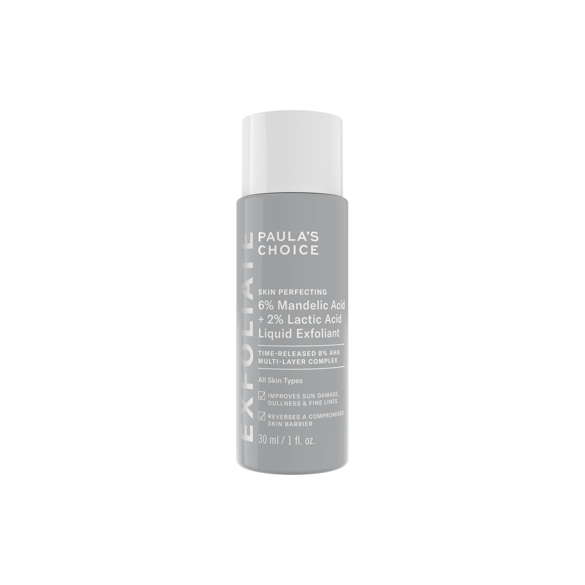 SKIN PERFECTING 6% Mandelic Acid + 2% Lactic Acid Liquid Exfoliant