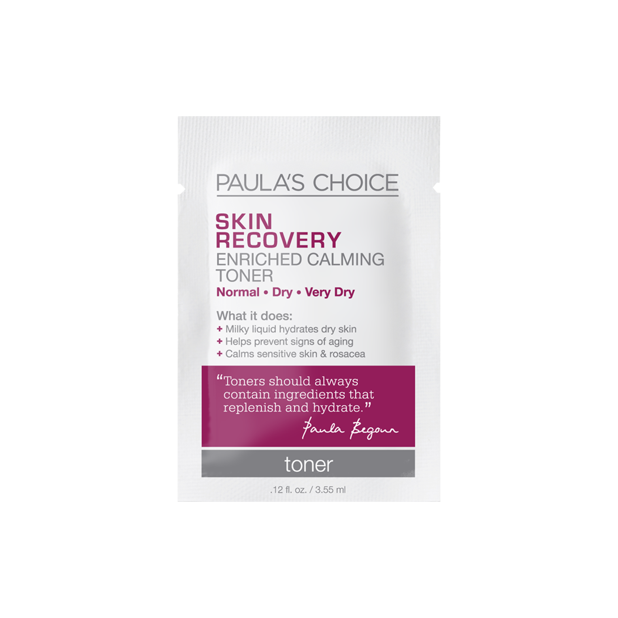SKIN RECOVERY Enriched Calming Toner