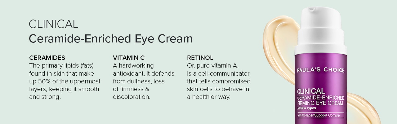 ceramide enriched firming eye cream