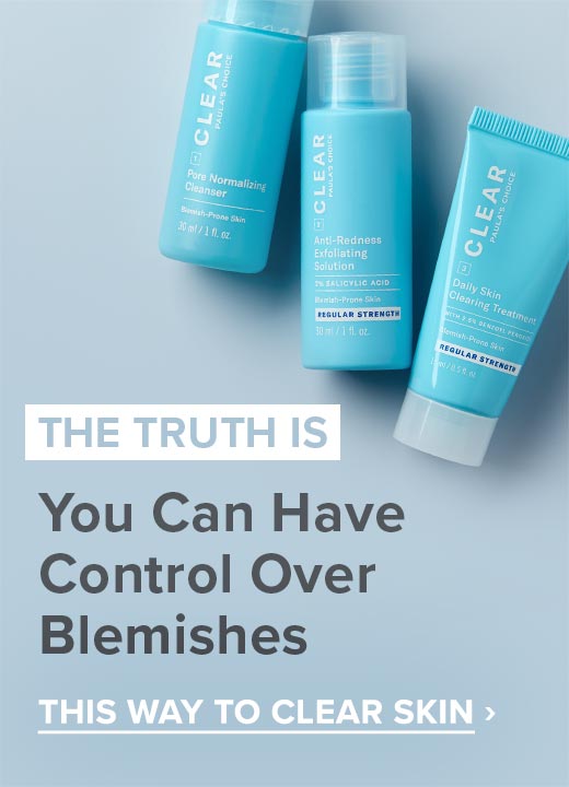 Benzoyl Peroxide Skin Care Products Paula’s Choice